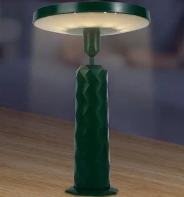 Зеркало &ndash; ночник настольное с LED подсветкой на аккумуляторе 1200 mAh &middot; Круглое зеркало для макияжа /17001