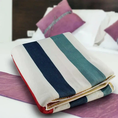 Электропростынь Electric Blanket 150&times;120 см с регулировкой температуры, разноцветные полосы &bull; Электрическая простынь Electric Blanket 150&times;120 см 86 Вт для прогрева кровати