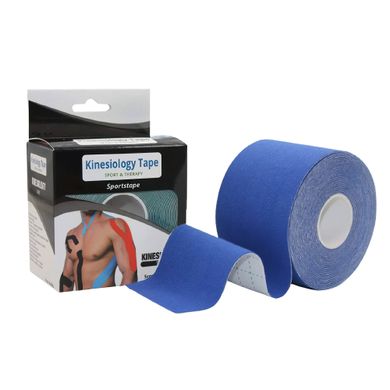 Кінезіо тейпи Kinesiology tape, 2см х 5м ∙ Еластичний пластир – тейп для тіла, спини та шиї в рулоні