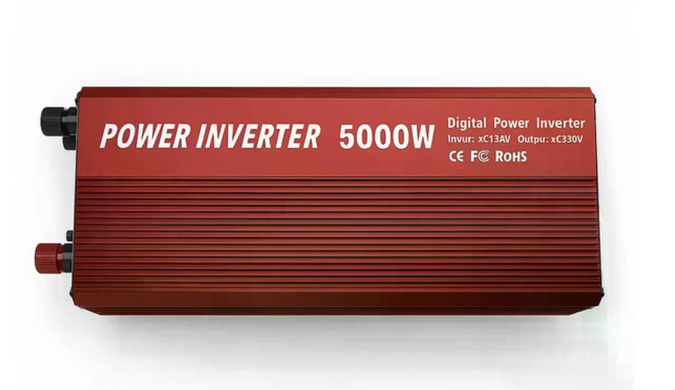 Инвертор 5 CORE UN-3061 5000W 12V &bull; Преобразователь напряжения 5 CORE UN-3061 12V-220V 2200 Вт с USB и охлаждением
