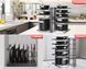 Полка - органайзер для кастрюль и посуды PK-121 &middot; Кухонная хозяйственная стойка для хранения на 8 полок