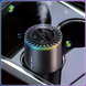 Автомобильный ароматизатор XT015 черный с RGB-подсветкой &bull; Аромадиффузор &laquo;звездное небо&raquo; для авто, дома, офиса и салона машины