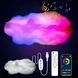 Світильник-хмара DIY Cloud Atmosphere Light &bull; Підвісна LED лампа світильник нічник хмара з RGB підсвіткою