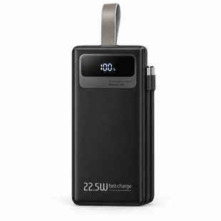 Черный Power Bank Aroimac ORA503 40000 mAh &bull; Портативное зарядное устройство Aroimac ORA503 с быстрой зарядкой 22,5W Fast Charge QC3.0, 4 USB выхода и LED дисплеем