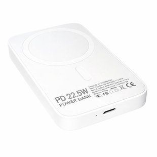Мобільний зарядний пристрій MagSafe Battery Pack 10000 mAh 22.5 W ∙ Компактний MagSafe 10000 mAh 22.5 W павербанк для iPhone
