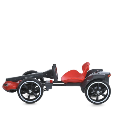 Детский электромобиль GO KART F1 с пультом и Bluetooth 390 Вт красный &bull; Детский электрокарт GO KART F1 на аккумуляторе с пультом управления