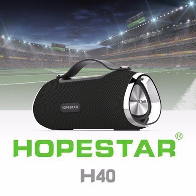 Беспроводная портативная Bluetooth блютуз колонка Hopestar H40 (21*9 см) PR4