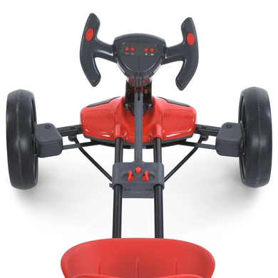 Детский электромобиль GO KART F1 с пультом и Bluetooth 390 Вт красный &bull; Детский электрокарт GO KART F1 на аккумуляторе с пультом управления