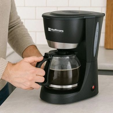 Настольная многофункциональная кофеварка Hoffmans HM-3009 1200W &bull; Универсальная кофемашина для дома, кухни и офиса
