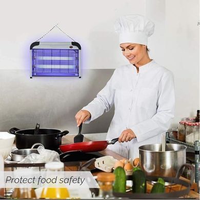 Электрическая лампа от комаров Mosquito Killer Lamp MA550 черная 30 Вт &bull; Уничтожитель насекомых для помещения, дома, дачи, кухни и зоны отдыха