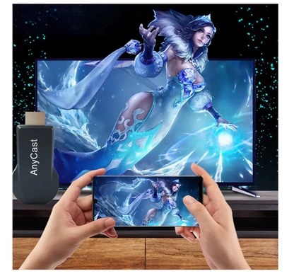 Бездротовий приймач для трансляції екрану AnyCast M9 Plus ∙ Медіаплеєр бездротовий AnyCast M9 Wi-Fi для ТБ для трансляції з телефону
