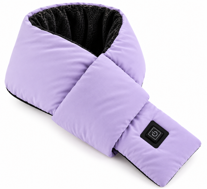 Шарф Intelligent Heating Scarf з підігрівом фіолетовий &bull; Електричний шарф Intelligent Heating Scarf USB 5V з 3 режимами нагріву 10&times;80 см