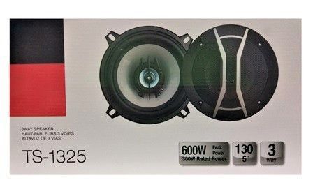 Автоакустика TS 1325 (3-х полос., 600W) автомобильная акустика динамики колонки в авто