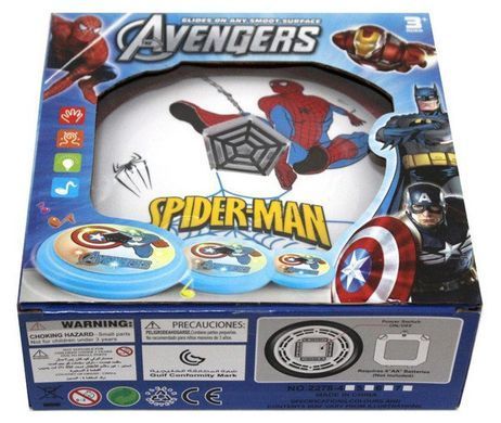 Летающий Футбольный Музыкальный Мяч Hover Ball. Spider Man PR3