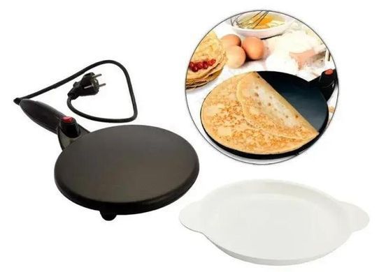 Електроблинниця CREPE MAKER &bull; Сковорода для млинців з антипригарним покриттям