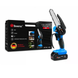 Аккумуляторная цепная мини-пила DOMOTEC CHAIN SAW 6&Prime; 68V 8Ah для обрезки веток &bull; Садовая аккумуляторная пила DOMOTEC CHAIN SAW 6&Prime; для деревьев, кустов и дачи