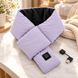 Шарф Intelligent Heating Scarf з підігрівом фіолетовий &bull; Електричний шарф Intelligent Heating Scarf USB 5V з 3 режимами нагріву 10&times;80 см