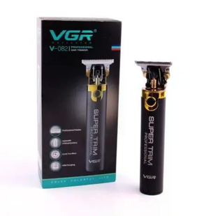 Машинка для стрижки VGR V-082 для волос и бороды &bull; Аккумуляторный триммер с USB-зарядкой, насадками 1/2/3 мм и лезвиями из нержавеющей стали
