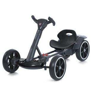 Детский электромобиль GO KART F1 с пультом и Bluetooth 390 Вт черный &bull; Детский электрокарт GO KART F1 на аккумуляторе с пультом управления