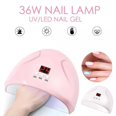 Лампа для маникюра FD-258 Beauty Nail 36W &bull; Сушилка для ногтей FD-258 Beauty Nail 36W с сенсором и таймером 10/20/30 секунд