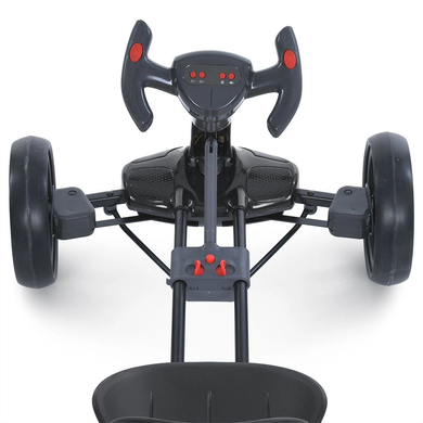 Детский электромобиль GO KART F1 с пультом и Bluetooth 390 Вт черный &bull; Детский электрокарт GO KART F1 на аккумуляторе с пультом управления