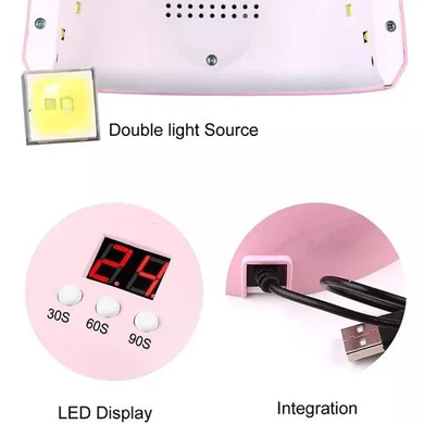 Лампа для маникюра FD-258 Beauty Nail 36W &bull; Сушилка для ногтей FD-258 Beauty Nail 36W с сенсором и таймером 10/20/30 секунд