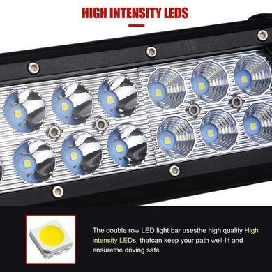 Автофара 24 LED 5D-72W-SPOT, 300 х 70 х 80 мм CG02 PR5
