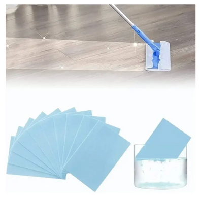 Растворимые салфетки для мытья полов Multi Effect Floor Cleaner Slise ∙ Салфетки для уборки пола плитки линолеума керамики 30 шт