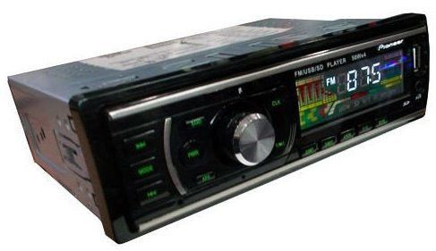 Магнитола автомобильная Pioneer A625 USB Мр3 с пультом и радиатором, автомагнитола PR4