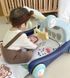 Ходунки с ковриком для малышей Baby Steps с музыкальным центром, бизабордом, пианино и Bluetooth подключением + пульт ДУ