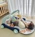 Ходунки с ковриком для малышей Baby Steps с музыкальным центром, бизабордом, пианино и Bluetooth подключением + пульт ДУ