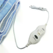 Електропростирадло Electric Blanket 150&times;170 см з 2 режимами підігріву, клітинка з вишнями &bull; Електричне простирадло Electric Blanket 220 В з терморегулятором для ліжка