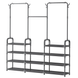 Многофункциональная вешалка для хранения Multi Functional Coat Rack AND 9130-4 &bull; Напольная стойка-органайзер для одежды, сумок, шляп и аксессуаров