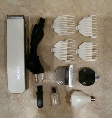 Машинка для стрижки волос GEMEI GM-586 4в1, бритва, триммер CG21 PR3