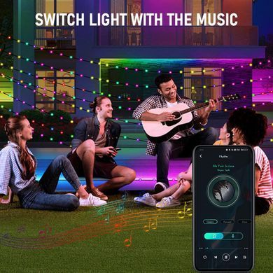 Умная LED-гирлянда SFK-04 с управлением со смартфона и пультом ∙ Гирлянда Smart Капля росы SFK-04