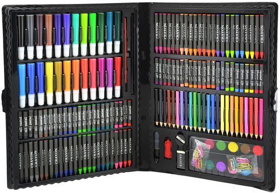 Большой набор для творчества Super Mega Art Set &middot; Детский художественный набор 228 предметов в чемоданчике