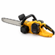 Аккумуляторная цепная пила Electric Saw DT-1291 16" с 2 аккумуляторами жёлтая &bull; Электропила по дереву Electric Saw DT-1291 с шиной 16 дюймов и двумя АКБ жёлтая