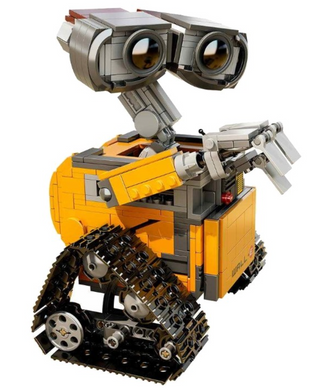 Конструктор робот Валлі WALL-E 687 деталей з рухомими руками та колесами ∙ 3D конструктор Будівельні Блоки Робот Валлі 687 деталей