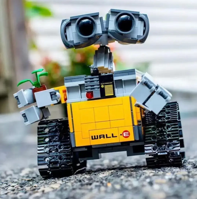 Конструктор робот Валлі WALL-E 687 деталей з рухомими руками та колесами ∙ 3D конструктор Будівельні Блоки Робот Валлі 687 деталей