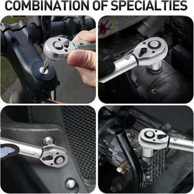 Набір головок New Tools DT-454 34 предмети &bull; Набір торцевих головок New Tools DT-454 Torx та E-Torx 3/8&Prime; у кейсі