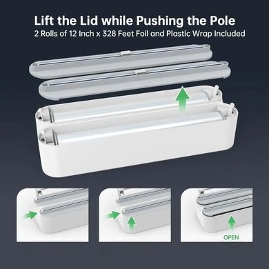 Диспенсер для кухні Plastic Film Cutter LY-454 ∙ Різак для кухні LY-454