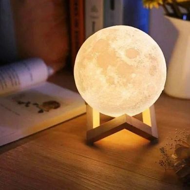 Настільний 3D світильник – нічник Місяць ∙ Magic 3D Moon Lamp