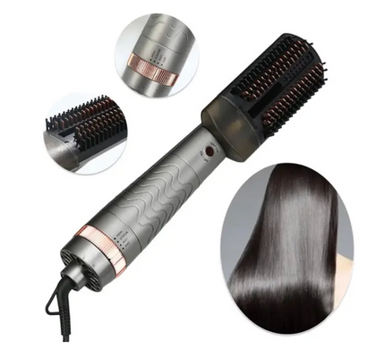 Расческа-фен Hair Steam Brush INFRARED+SPRAY HOTairCOMB 3в1 ∙ Випрямляч і фен Hair Steam Brush для волосся