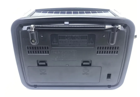 Радиоприемник GOLON RX-BT455S Solar USB с солнечной батареей ∙ Портативная радиоколонка GOLON RX-BT455S Solar USB для дома