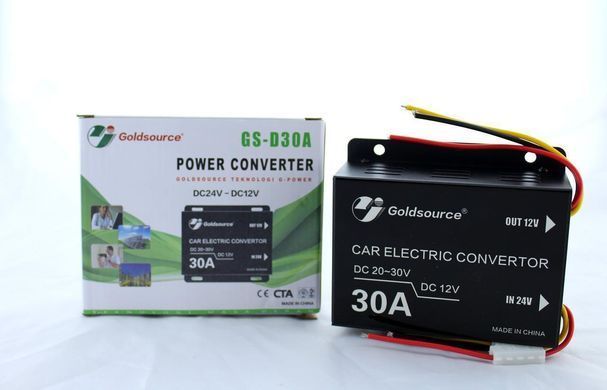 Преобразователь DC/DC 24v-12v 30A преобразователь электричества, инвертор напряжения PR3