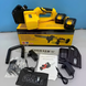 Аккумуляторная цепная пила Electric SAW 16" с 2 аккумуляторами жёлтая &bull; Беспроводная электропила Electric SAW 16 дюймов для сада и распила древесины жёлтая