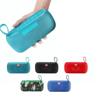 Портативная колонка TG177 Bluetooth с функциями Power Bank, Радио, Электронных часов