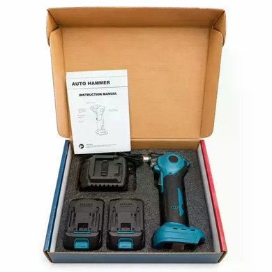 Аккумуляторный молоток KRAFFTEC 48V &bull; Бесщеточный перфоратор KRAFFTEC 48V 3,3 Дж с 2 АКБ 4,0 А&middot;ч и кейсом