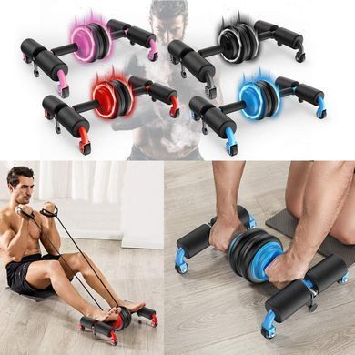 Универсальный силовой тренажер Multifunction Abdominal Wheel Домашний тренажер для всего тела