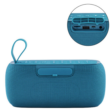 Портативная колонка TG177 Bluetooth с функциями Power Bank, Радио, Электронных часов